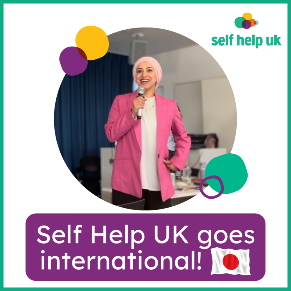 Shazia of Self Help UK in Tokyo